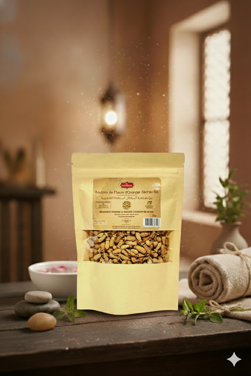 Les Domaines-Boutons de Fleurs d´ Oranger Séchés Bio 50g